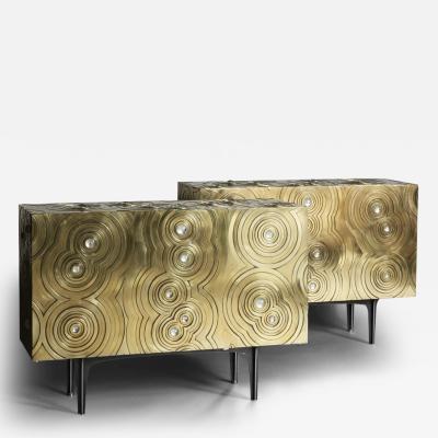 Erwan Boulloud PAIR OF ROSANNA CABINETS