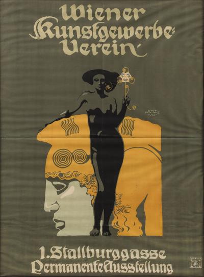 Erwin Purchinger Wiener Kunstgewerbe Verein Poster