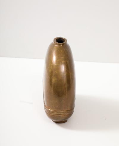 Esa Fedrigolli 1970s Mid Century Bronze Vases by Esa Fedrigolli