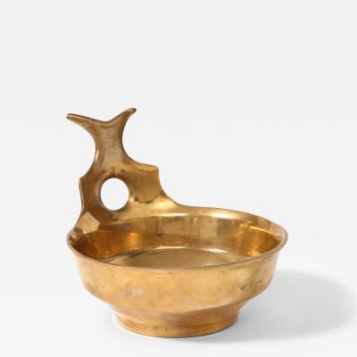 Esa Fedrigolli Bronze bowl by Esa Fredigolli Italy c 1960