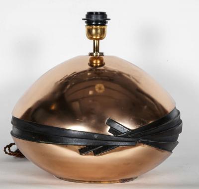 Esa Fedrigolli Bronze sculptural lamp by Esa Fedrigolli