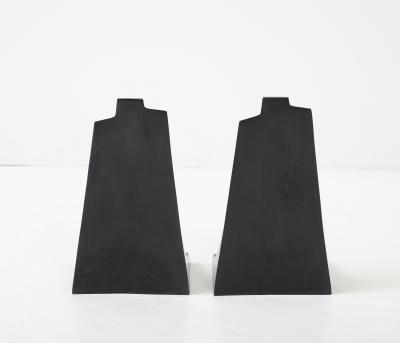 Esa Fedrigolli Esa Fedrigolli Modernist Bronze Bookends