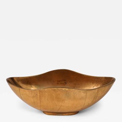 Esa Fedrigolli Large Bronze Bowl by Esa Fedrigolli