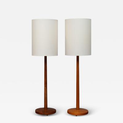 Eskilstuna Armaturer Eskilstuna Armatur attributed Scandanavian Table lamps
