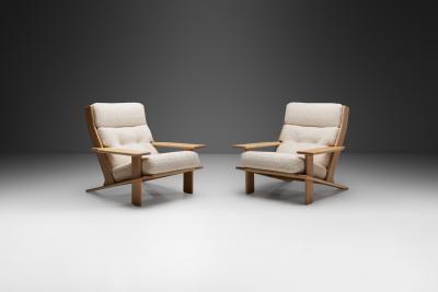 Esko Pajamies Pair of Pele Lounge Chairs by Esko Pajamies for Lepokalusto Finland 1970s