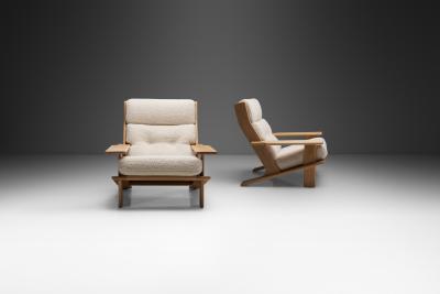 Esko Pajamies Pair of Pele Lounge Chairs by Esko Pajamies for Lepokalusto Finland 1970s