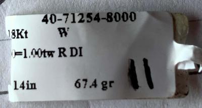 Estate Art Deco Style 18 Karat White Gold and Diamond Mesh Necklace