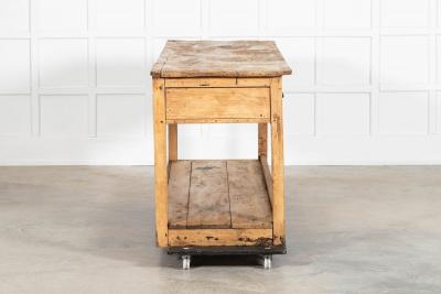 Estate Made Georgian Bleached Country Elm Pine Dresser Base