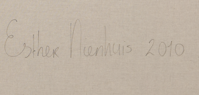 Ester Nienhuis Ester Nienhuis Dutch b 1977 Untitled 2010 Large Oil Painting