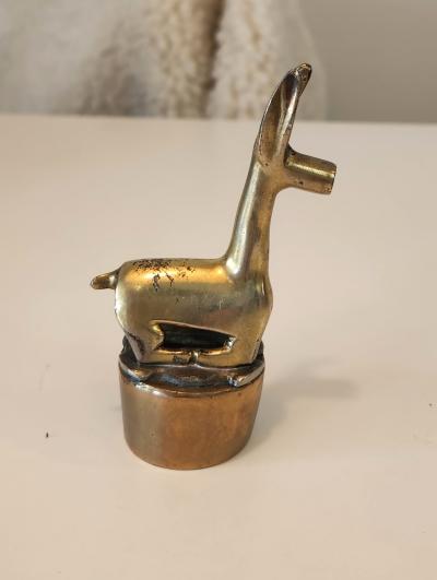 Estrid Ericson Swedish Pewter Antelope Wax Stamp Estrid Ericson 1929 30