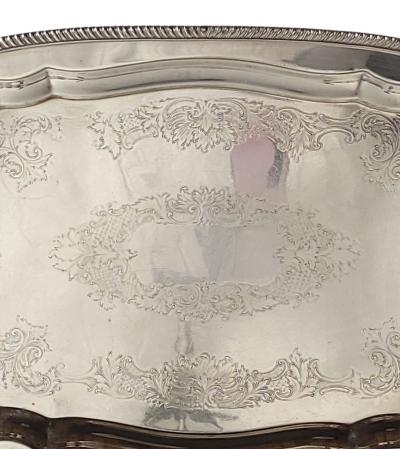 Eternally Yours Silver Plate Tray by Rogers Brothers U S A c 1950
