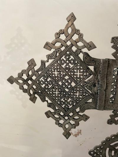 Ethiopian Coptic Processional Cross