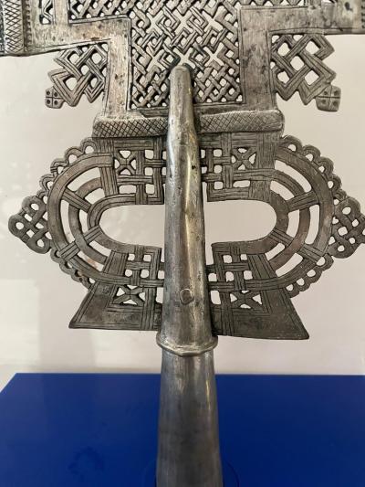 Ethiopian Coptic Processional Cross