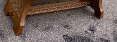 Ethnic organic engraved superb masterwork solid mahogany coffee table