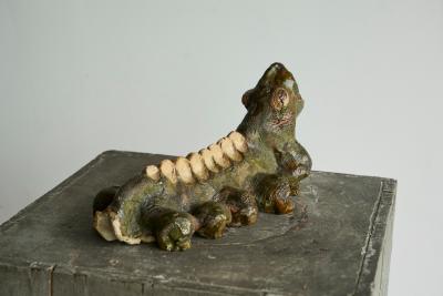 Etie van Rees Etie van Rees Style Studio Pottery Phantasy Creature Mid 20th Century
