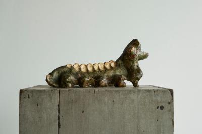 Etie van Rees Etie van Rees Style Studio Pottery Phantasy Creature Mid 20th Century