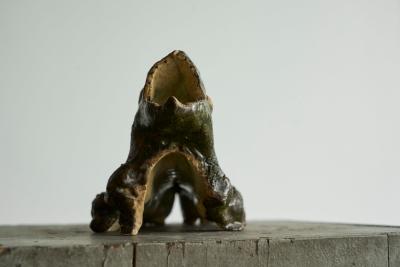 Etie van Rees Etie van Rees Style Studio Pottery Phantasy Creature Mid 20th Century