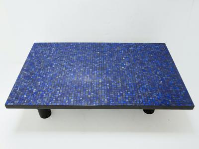Etienne Allemeersch Lapis Lazuli coffee table