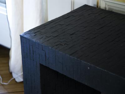 Etienne Allemeersch Slate console by Etienne Allemeersch