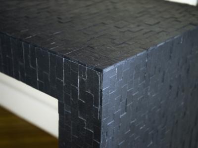 Etienne Allemeersch Slate console by Etienne Allemeersch