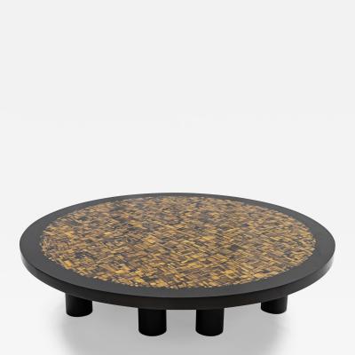 Etienne Allemeersch Tiger s Eye Coffee Table