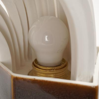Etienne Dubernet ARKA One of a kind porcelain table lamp