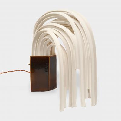 Etienne Dubernet ARKA One of a kind porcelain table lamp