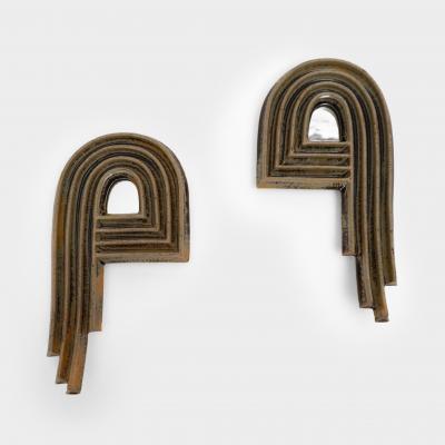 Etienne Dubernet ARKA Pair of ceramic mirrors