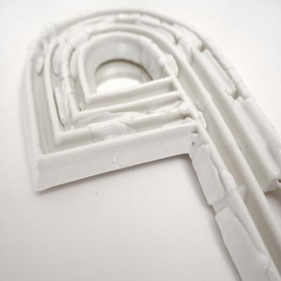 Etienne Dubernet ARKA Pair of white ceramic mirrors