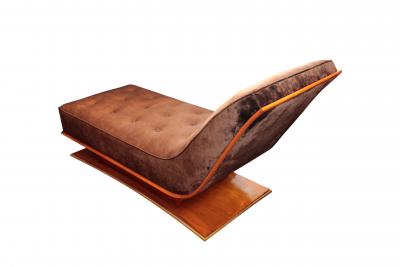 Etienne Kohlmann French Art Deco period chaise longue