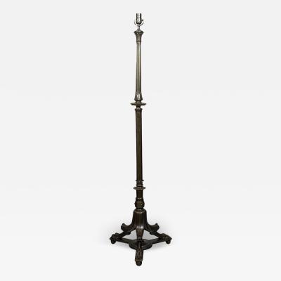 Etruscan Revival Bronze Floor Lamp