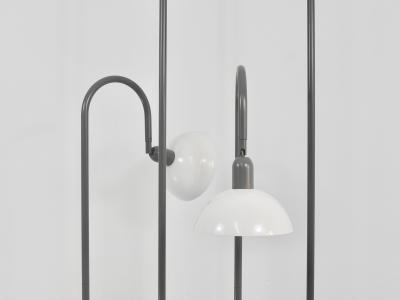 Ettore Sottsass 2 Postmodern 1980s Memphis Style Uplighter Floor Lamps Torchiere Italy 1980s