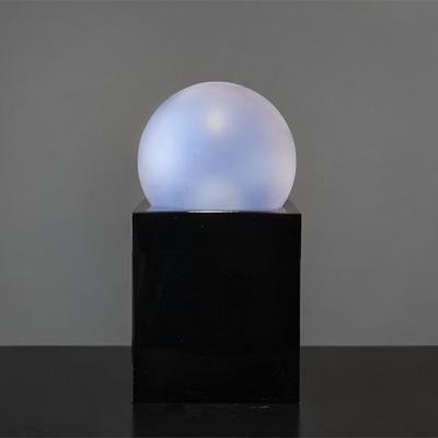 Ettore Sottsass Alba Glass Table Lamp by Ettore Sottsass for Enel