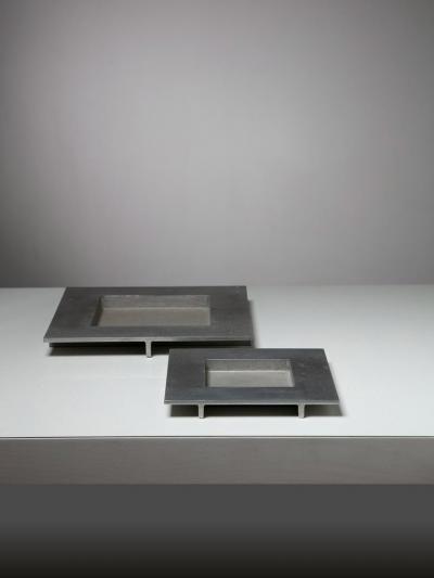 Ettore Sottsass Cast Aluminum Centerpieces by Ettore Sottsass for Il Sestante