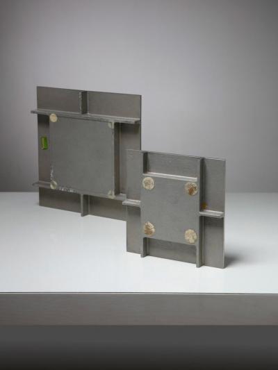 Ettore Sottsass Cast Aluminum Centerpieces by Ettore Sottsass for Il Sestante