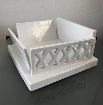 Ettore Sottsass Ceramic Centertpiece mod E74 by E Sottsass