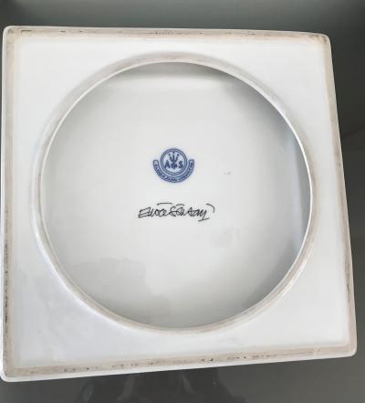 Ettore Sottsass Ceramic Centertpiece mod E74 by E Sottsass