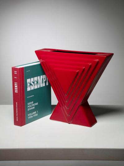 Ettore Sottsass Ceramic Vase Model Y29 by Ettore Sottsass for Poltronova