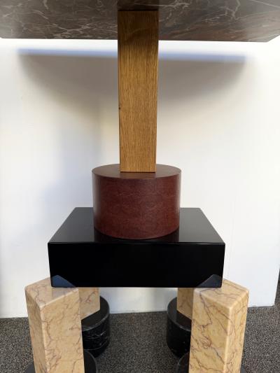 Ettore Sottsass Console Table Demistella by Ettore Sottsass for Up Up Italy 1980s