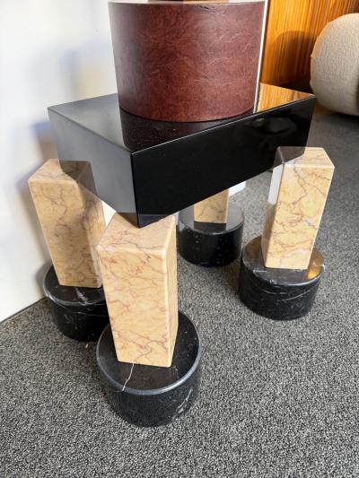 Ettore Sottsass Console Table Demistella by Ettore Sottsass for Up Up Italy 1980s