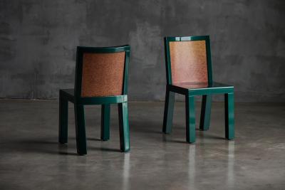 Ettore Sottsass Donau Dining Set by Ettore Sottsass and Marco Zanini for Leitner Italy 1980s