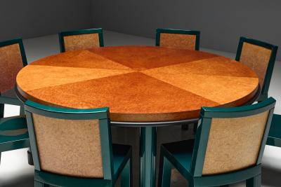 Ettore Sottsass Donau Dining Set by Ettore Sottsass and Marco Zanini for Leitner Italy 1980s