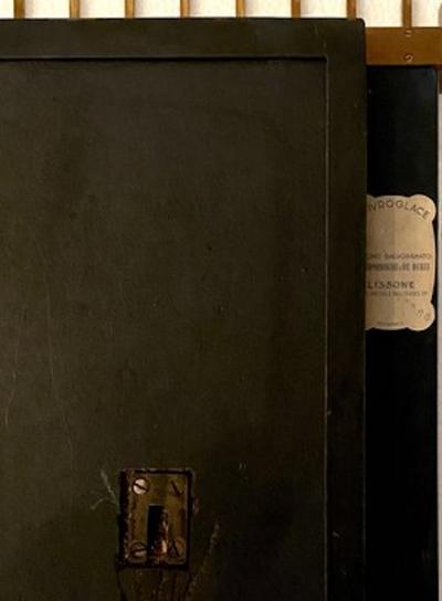 Ettore Sottsass ETTORE SOTTSASS WALL MIRROR MADE BY SANTAMBROGIO E DE BERTI C 1950