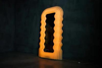 Ettore Sottsass Early Ultrafragola Mirror by Ettore Sottsass for Poltronova Italy 1970s