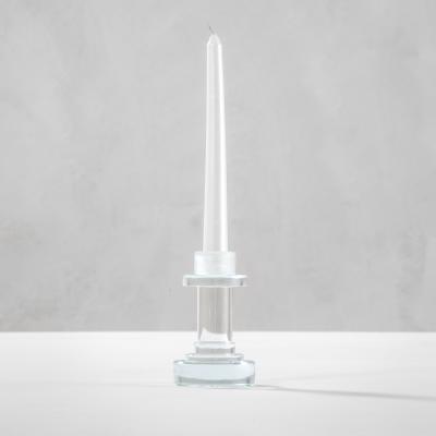 Ettore Sottsass Ettore Sottsass Candle Holder Luce di Luna in Crystal for RSVP