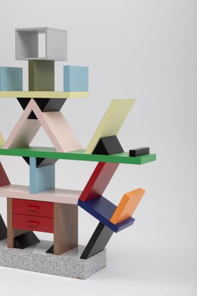 Ettore Sottsass Ettore Sottsass Carlton Room Divider for Memphis Milano 1981 Original Vintage