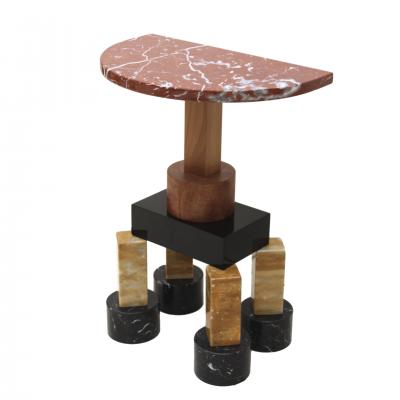 Ettore Sottsass Ettore Sottsass Contemporary Modern Pair of Mod Demistella Italian Consoles