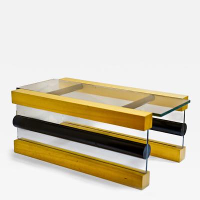 Ettore Sottsass Ettore Sottsass Prototype Donald Coffee Table signed and dated