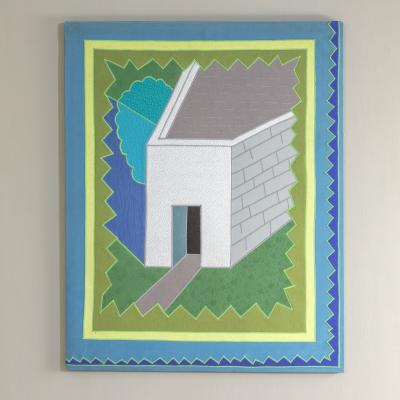 Ettore Sottsass Ettore Sottsass Rare Decorative Panel mod Winter Day