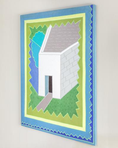 Ettore Sottsass Ettore Sottsass Rare Decorative Panel mod Winter Day
